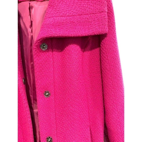 Merona - Pink women's Poly Wool blend winter coat size Large - Picture 2 of 7
